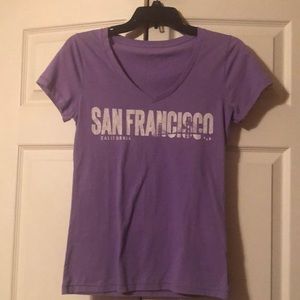 San Francisco California Small Logo T Shirt